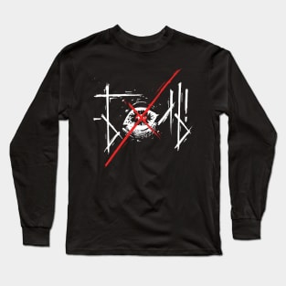 PAIN cyrillic Long Sleeve T-Shirt